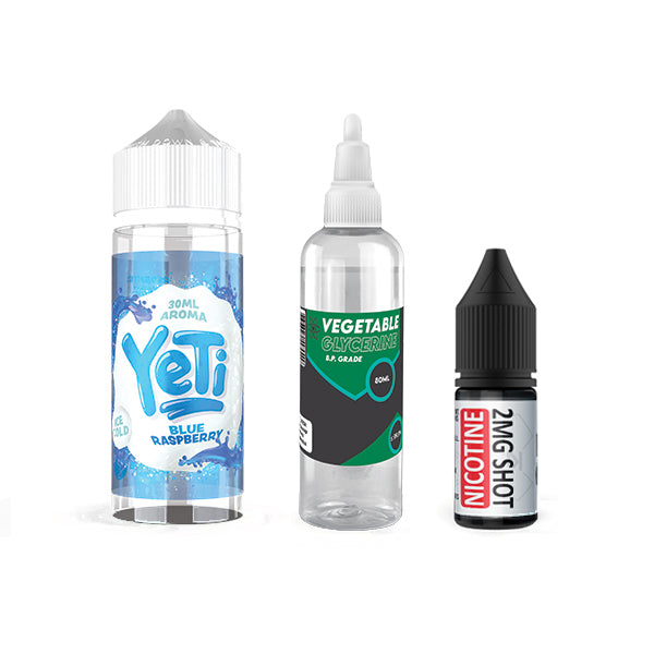 120ml Yeti Vape Juice DIY Longfill Kit