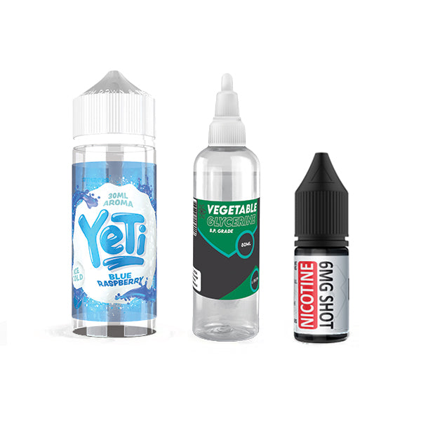 120ml Yeti Vape Juice DIY Longfill Kit