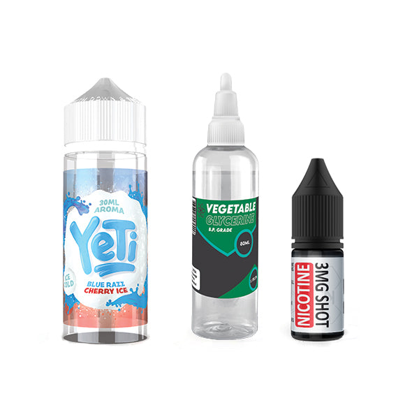 120ml Yeti Vape Juice DIY Longfill Kit