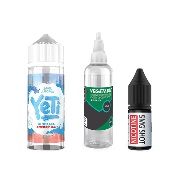 120ml Yeti Vape Juice DIY Longfill Kit