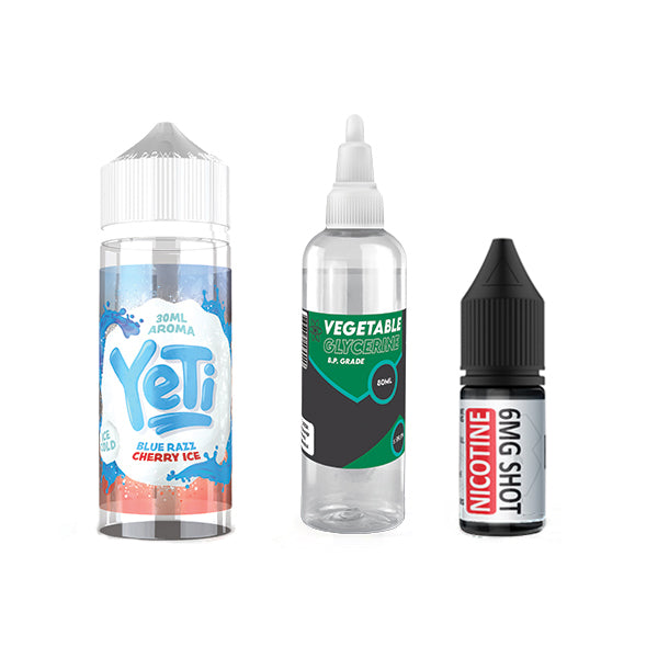 120ml Yeti Vape Juice DIY Longfill Kit