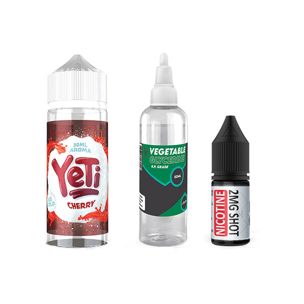 120ml Yeti Vape Juice DIY Longfill Kit