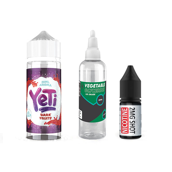 120ml Yeti Vape Juice DIY Longfill Kit