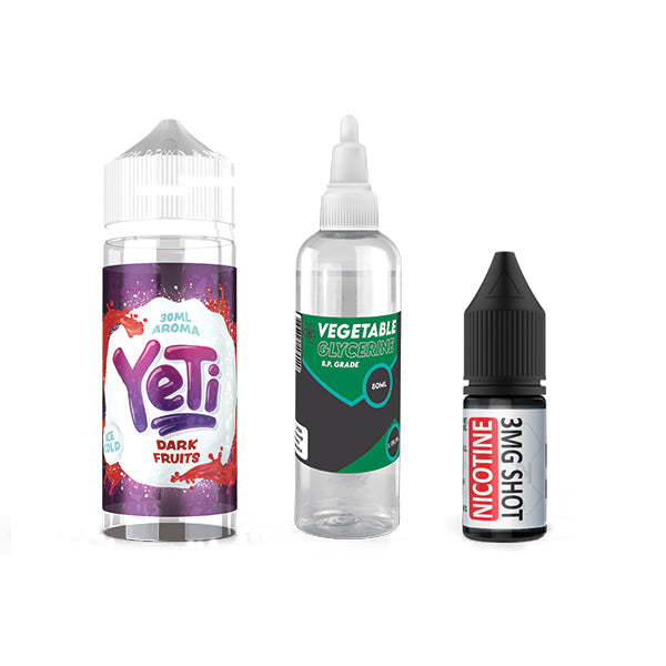 120ml Yeti Vape Juice DIY Longfill Kit