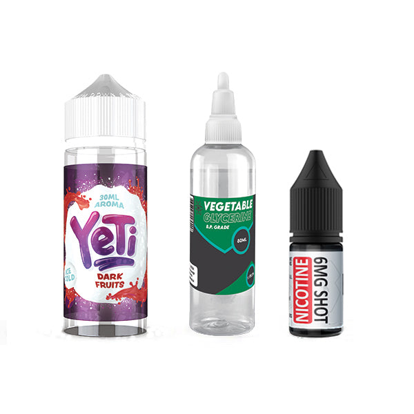 120ml Yeti Vape Juice DIY Longfill Kit