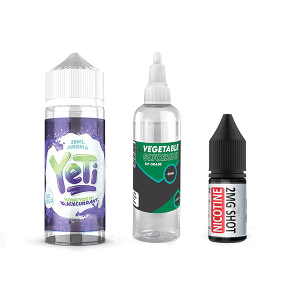 120ml Yeti Vape Juice DIY Longfill Kit