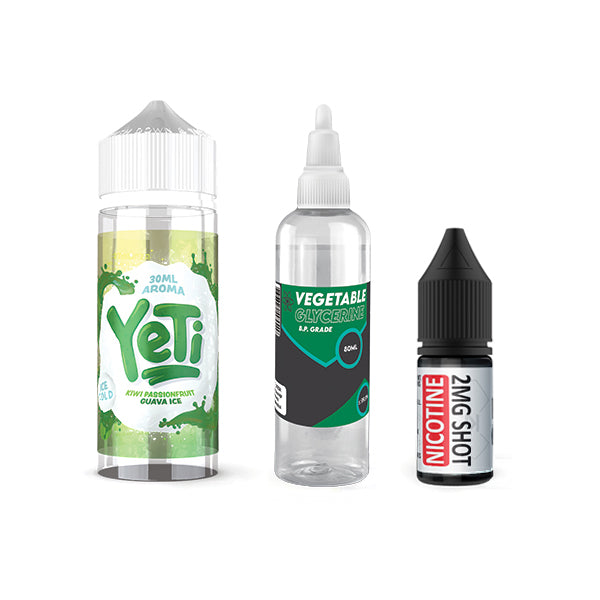 120ml Yeti Vape Juice DIY Longfill Kit