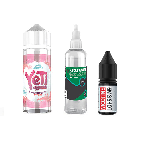 120ml Yeti Vape Juice DIY Longfill Kit