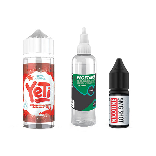 120ml Yeti Vape Juice DIY Longfill Kit