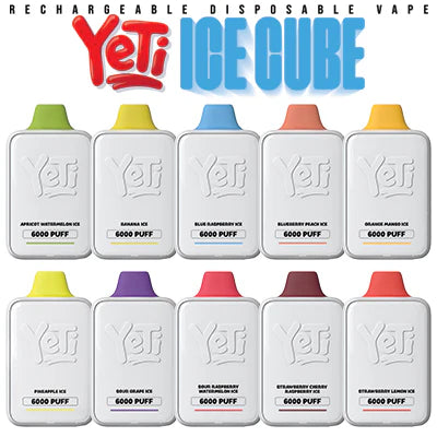 Yeti Ice Cube Disposable Vape 6000 Puffs - EXPIRED CLEARANCE
