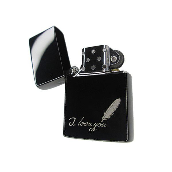 Zorro Fuel Lighter - Black Love Letter