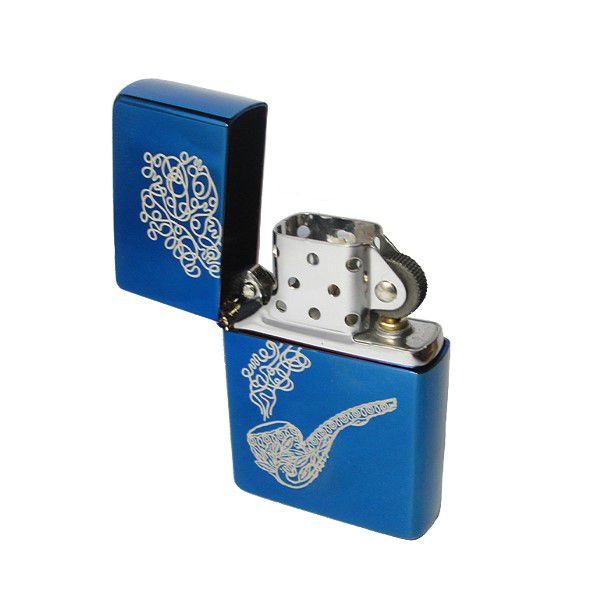 Zorro Fuel Lighter - Blue Ice Pipe