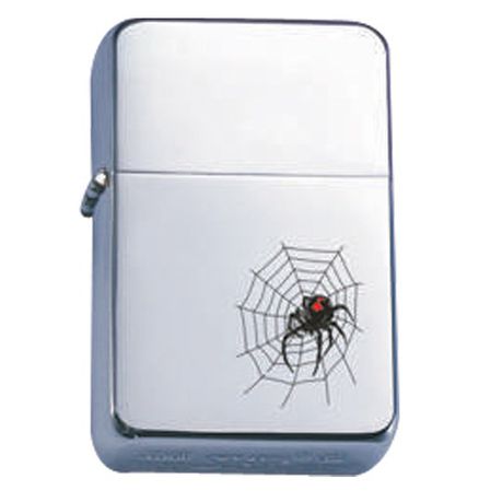 Zorro Lighter Matt Chrome Spider