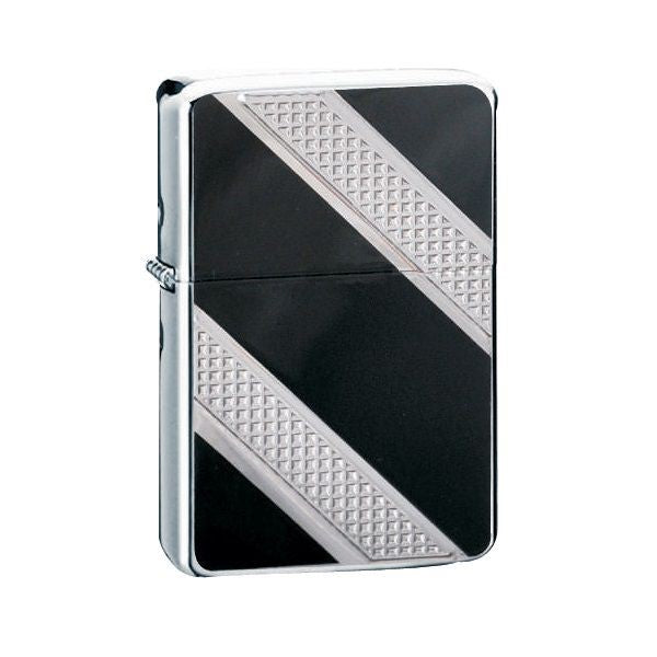 Zorro Lighter - Silver and Black Design