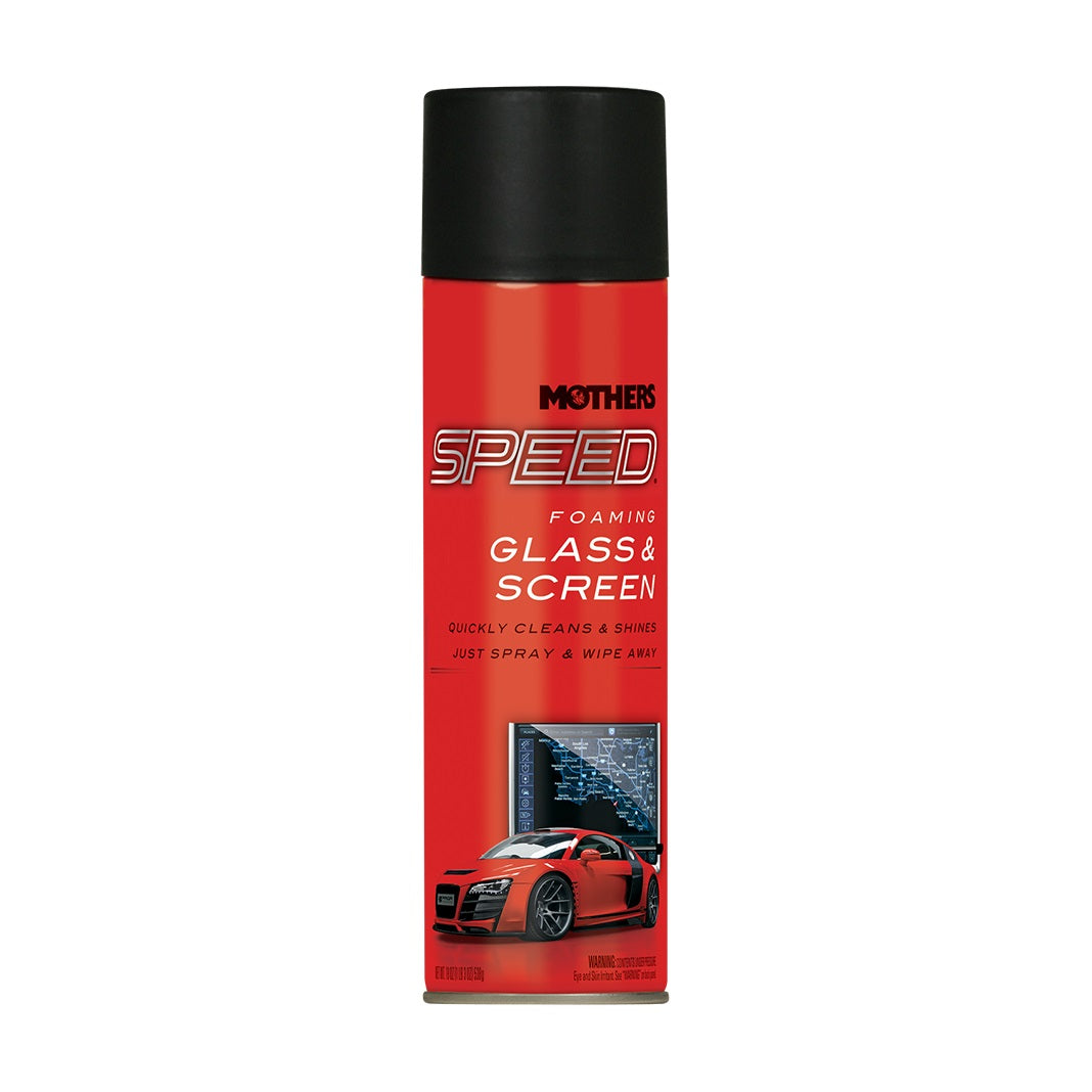 Mothers Speed Foaming Glass and Screen Aerosol - 538g